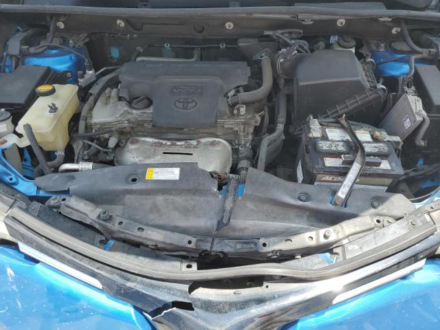 2T3BFREV8GW480293 - 2016 TOYOTA RAV4 LE BLUE photo 12