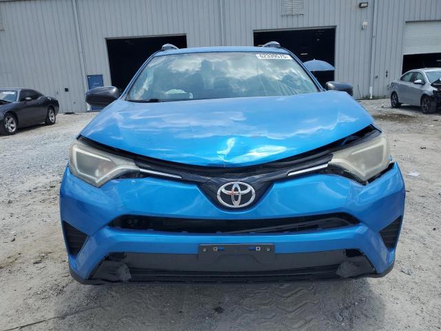 2T3BFREV8GW480293 - 2016 TOYOTA RAV4 LE BLUE photo 5