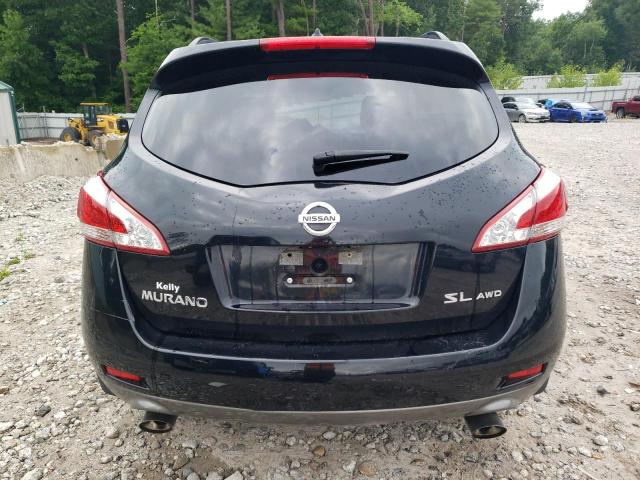 JN8AZ1MW9CW235551 - 2012 NISSAN MURANO S BLACK photo 6