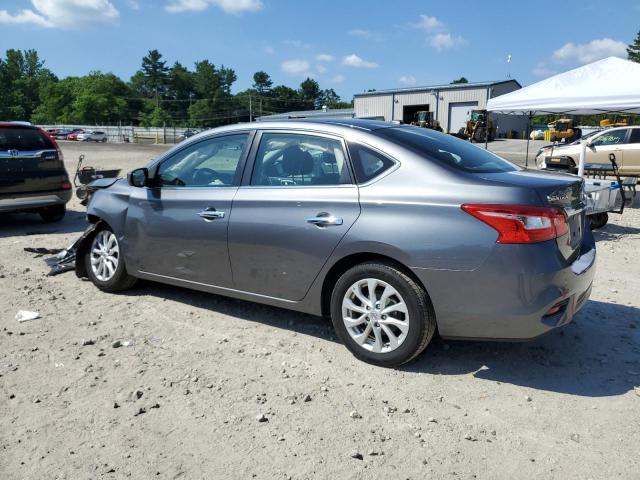 3N1AB7AP3KL626265 - 2019 NISSAN SENTRA S ნაცრისფერი ფოტო 2