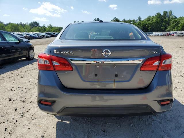 3N1AB7AP3KL626265 - 2019 NISSAN SENTRA S ნაცრისფერი ფოტო 6