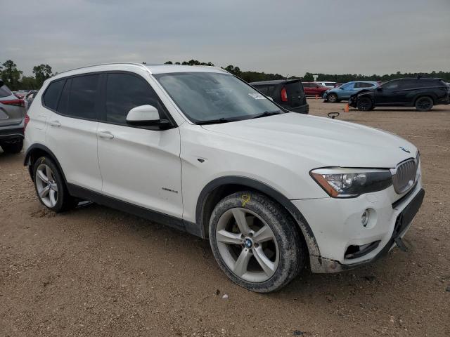 5UXWZ7C37H0V92831 - 2017 BMW X3 SDRIVE28I WHITE photo 4