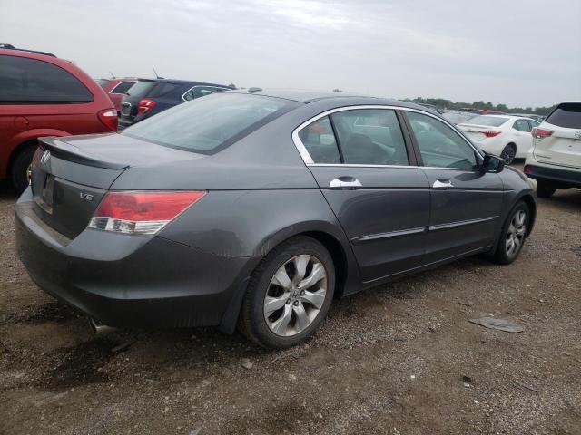 1HGCP36889A023168 - 2009 HONDA ACCORD EXL GRAY photo 3