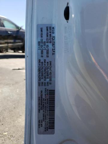 ZFBHRFABXK6N72935 - 2019 RAM PROMASTER თეთრი ფოტო 12