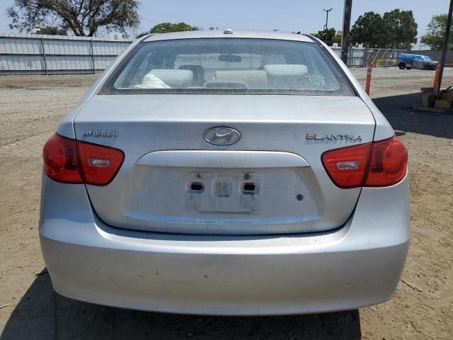 KMHDU46D18U350597 - 2008 HYUNDAI ELANTRA GLS SILVER photo 6