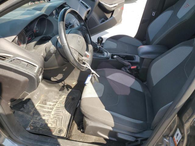 1FADP3L94JL282335 - 2018 FORD FOCUS ST SILVER photo 7