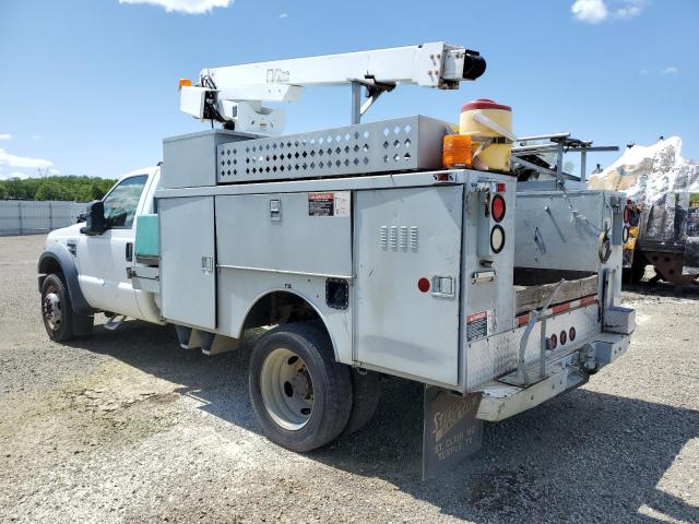 1FD4F46Y78EB78311 - 2008 FORD F450 SUPER DUTY WHITE photo 3