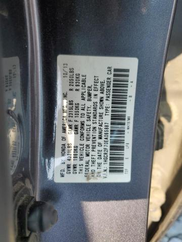 1HGCR2F70EA065887 - 2014 HONDA ACCORD EX 灰色 照片 12