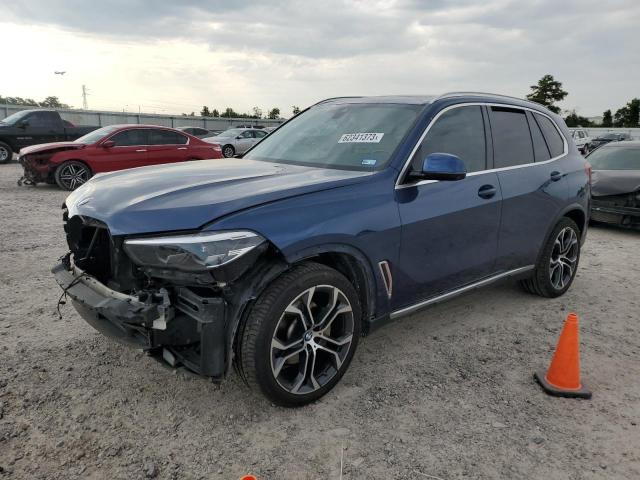 5UXCR4C07L9C99803 - 2020 BMW X5 SDRIVE 40I BLUE photo 1