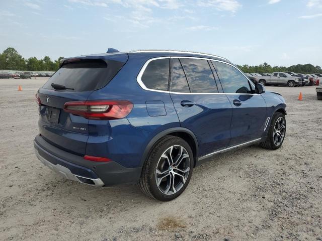 5UXCR4C07L9C99803 - 2020 BMW X5 SDRIVE 40I BLUE photo 3