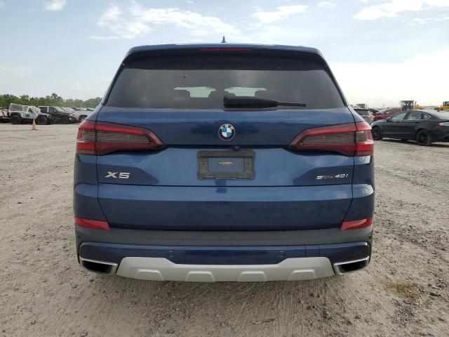 5UXCR4C07L9C99803 - 2020 BMW X5 SDRIVE 40I BLUE photo 6