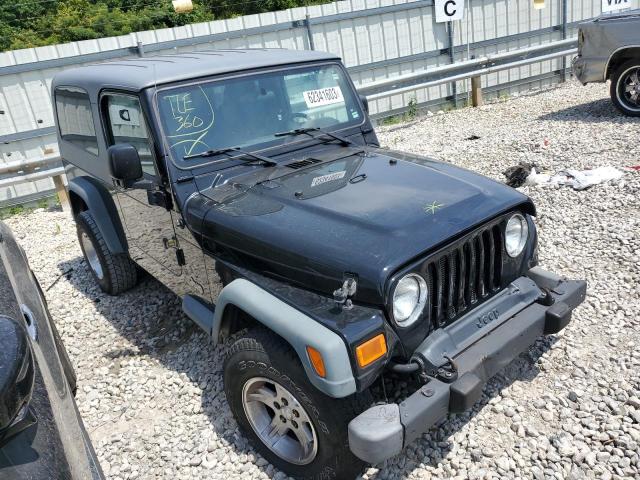 1J4FA44S36P788308 - 2006 JEEP WRANGLER / UNLIMITED BLACK photo 4