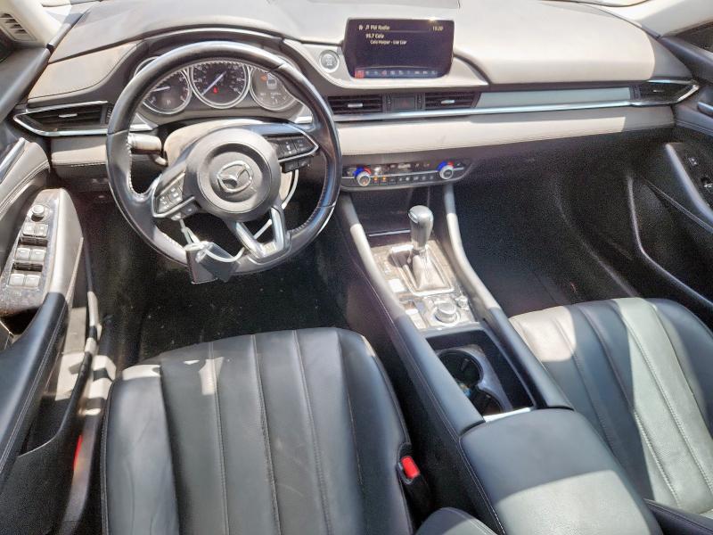 JM1GL1VM2M1604799 - 2021 MAZDA 6 TOURING თეთრი ფოტო 8