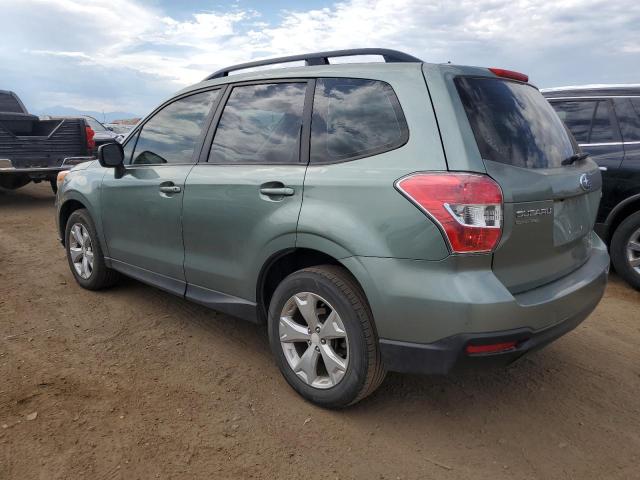 JF2SJABC5FH813154 - 2015 SUBARU FORESTER 2.5I GREEN photo 2