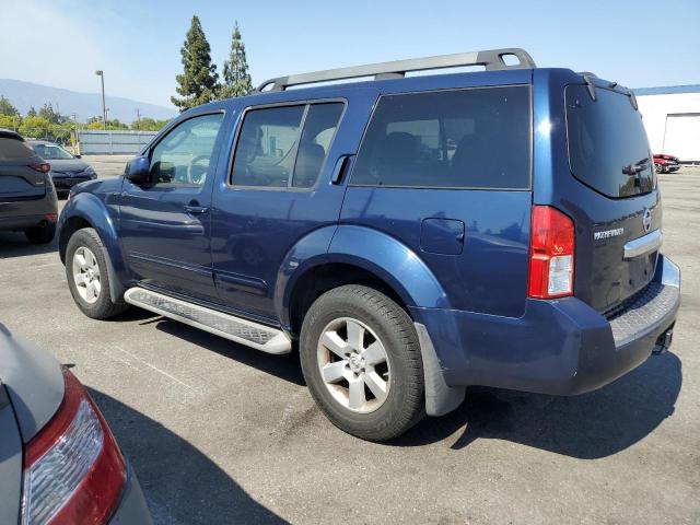 5N1AR1NN3CC607755 - 2012 NISSAN PATHFINDER S BLUE photo 2