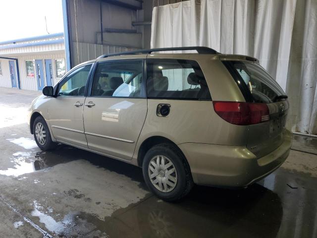 5TDZA23C44S145728 - 2004 TOYOTA SIENNA CE BEIGE photo 2