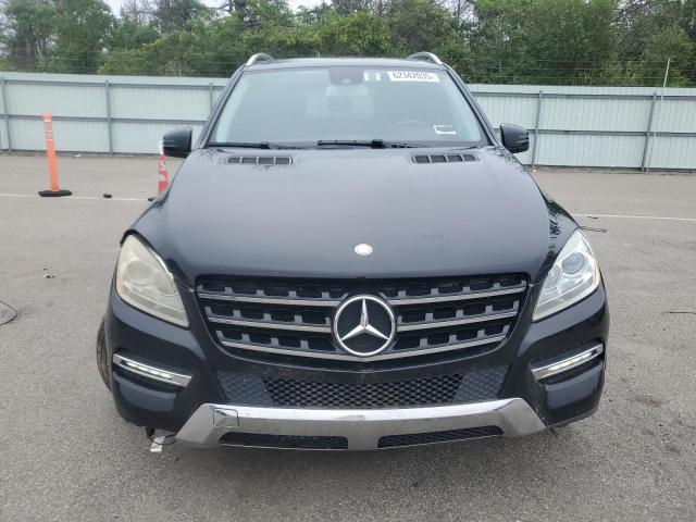 4JGDA5HB5FA529993 - 2015 MERCEDES-BENZ ML 350 4MATIC BLACK photo 5