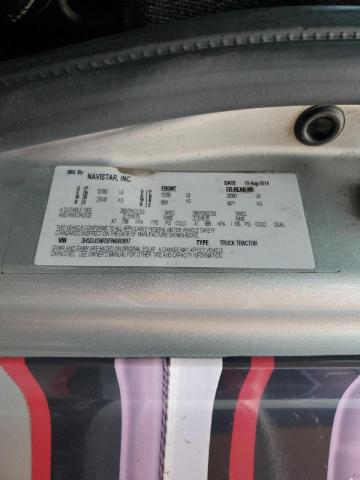 3HSDJSNRXFN680997 - 2015 INTERNATIONAL PROSTAR SILVER photo 10