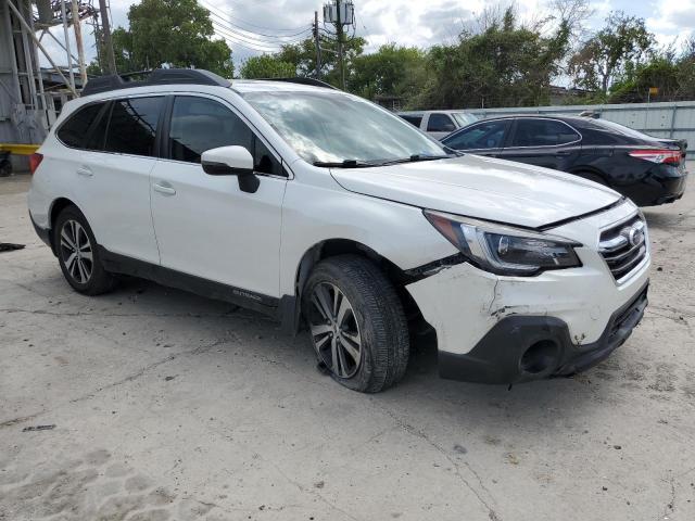 4S4BSANC2K3225416 - 2019 SUBARU OUTBACK 2.5I LIMITED WHITE photo 4