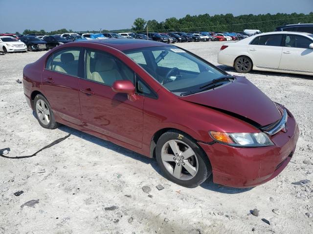 1HGFA16806L083237 - 2006 HONDA CIVIC EX RED photo 4