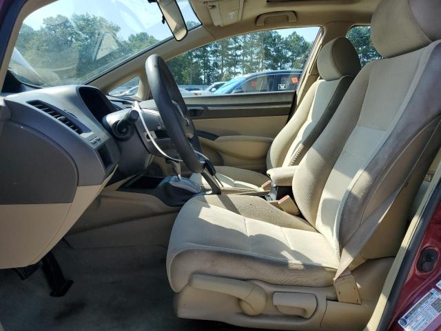 1HGFA16806L083237 - 2006 HONDA CIVIC EX RED photo 7