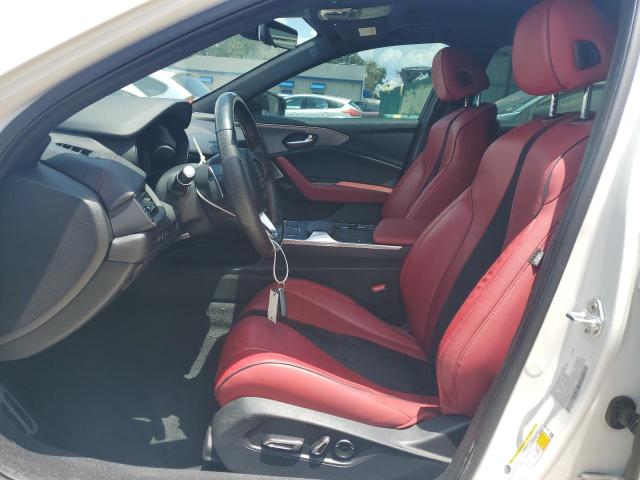 19UUB5F57PA004631 - 2023 ACURA TLX TECH A WHITE photo 7