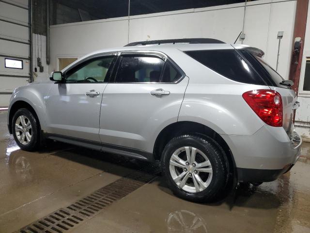 1GNALCEK9FZ116137 - 2015 CHEVROLET EQUINOX LT SILVER photo 2