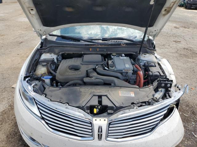 3LN6L2LU8DR815527 - 2013 LINCOLN MKZ HYBRID თეთრი ფოტო 11