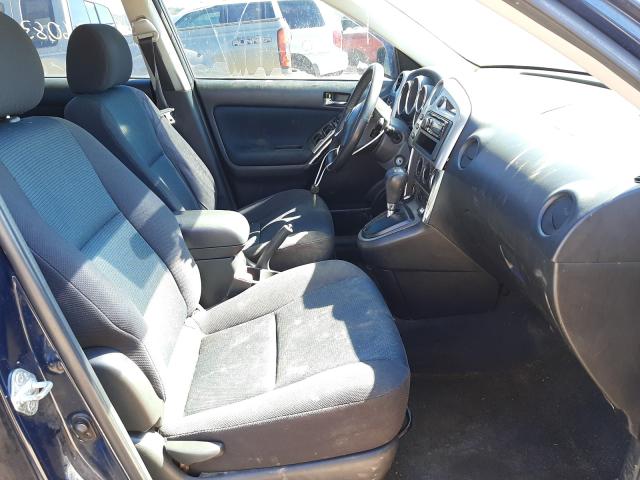 2T1KR32E26C592833 - 2006 TOYOTA COROLLA MA XR BLUE photo 5