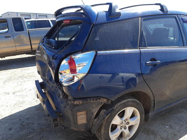 2T1KR32E26C592833 - 2006 TOYOTA COROLLA MA XR BLUE photo 9