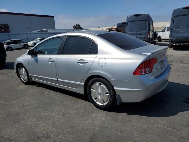 JHMFA36216S026846 - 2006 HONDA CIVIC HYBRID SILVER photo 2