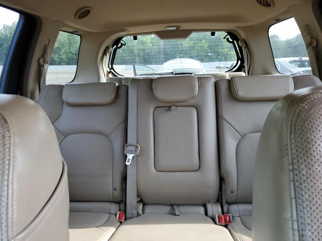 5N1AR18W86C666292 - 2006 NISSAN PATHFINDER LE BLACK photo 10