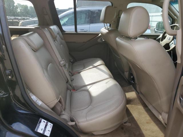 5N1AR18W86C666292 - 2006 NISSAN PATHFINDER LE BLACK photo 11