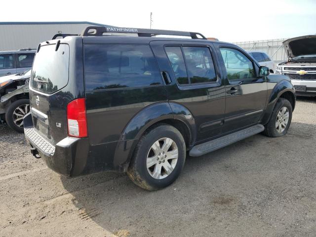 5N1AR18W86C666292 - 2006 NISSAN PATHFINDER LE BLACK photo 3
