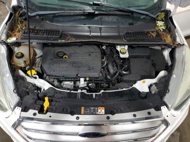 1FMCU9JDXHUB25451 - 2017 FORD ESCAPE TITANIUM WHITE photo 12