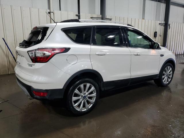 1FMCU9JDXHUB25451 - 2017 FORD ESCAPE TITANIUM WHITE photo 3