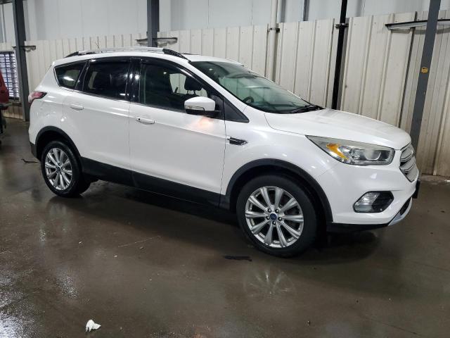 1FMCU9JDXHUB25451 - 2017 FORD ESCAPE TITANIUM WHITE photo 4