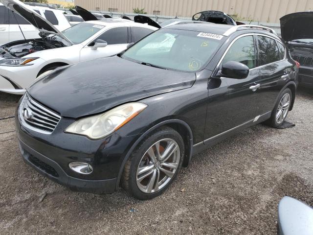 JN1AJ0HRXCM452350 - 2012 INFINITI EX35 BASE Սև լուսանկար 1