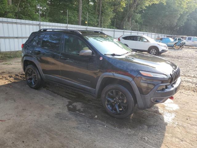 1C4PJMBS6FW652001 - 2015 JEEP CHEROKEE TRAILHAWK BLACK photo 4