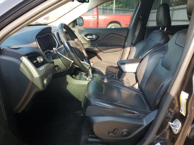 1C4PJMBS6FW652001 - 2015 JEEP CHEROKEE TRAILHAWK BLACK photo 7