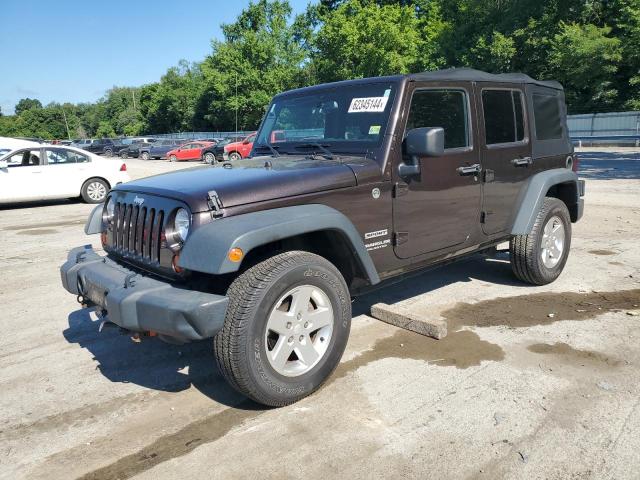 1C4BJWDG1DL684139 - 2013 JEEP WRANGLER U SPORT BROWN photo 1