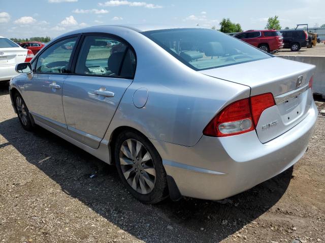 2HGFA1F96AH531429 - 2010 HONDA CIVIC EXL ვერცხლისფერი ფოტო 2