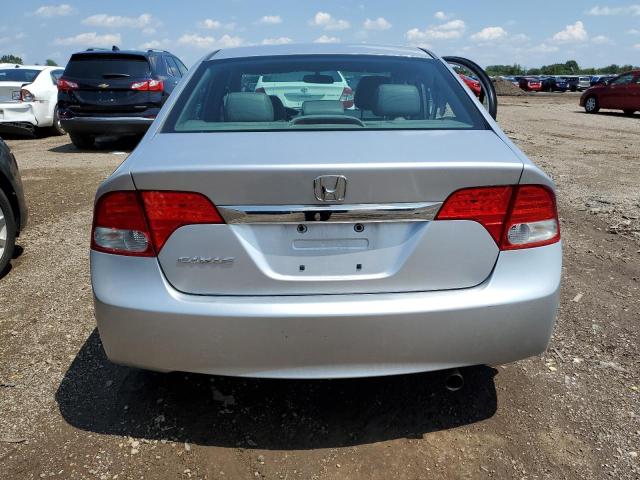 2HGFA1F96AH531429 - 2010 HONDA CIVIC EXL ვერცხლისფერი ფოტო 6
