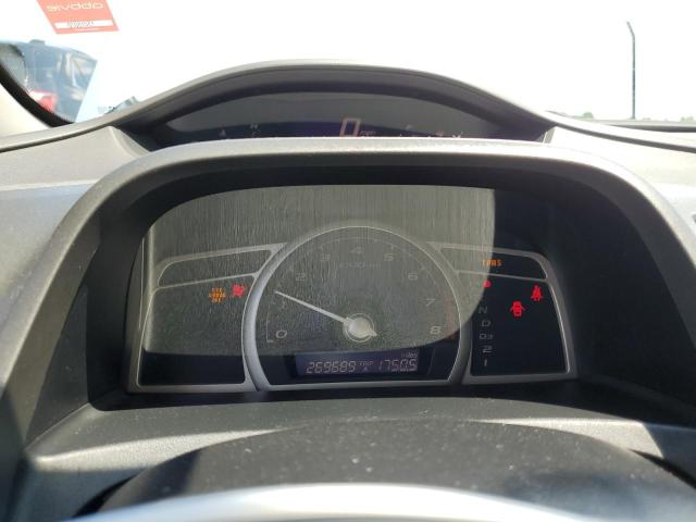 2HGFA1F96AH531429 - 2010 HONDA CIVIC EXL ვერცხლისფერი ფოტო 9