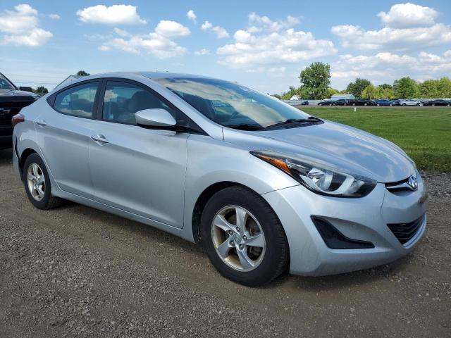 5NPDH4AE4EH505982 - 2014 HYUNDAI ELANTRA SE SILVER photo 4