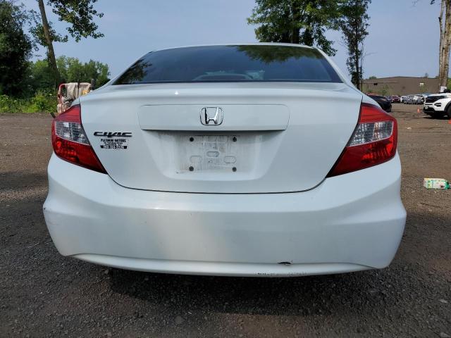 2HGFB2F58CH336161 - 2012 HONDA CIVIC LX WHITE photo 6