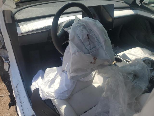 5YJ3E1EA2PF396725 - 2023 TESLA MODEL 3 Blanco foto 8