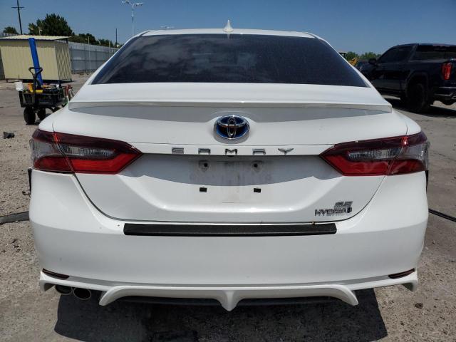 4T1G31AK2PU614428 - 2023 TOYOTA CAMRY SE NIGHT SHADE WHITE photo 6