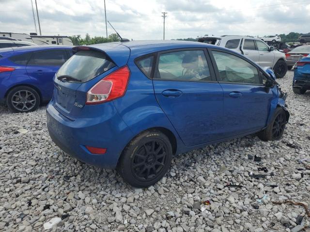 3FADP4EJ6KM132904 - 2019 FORD FIESTA SE BLUE photo 3