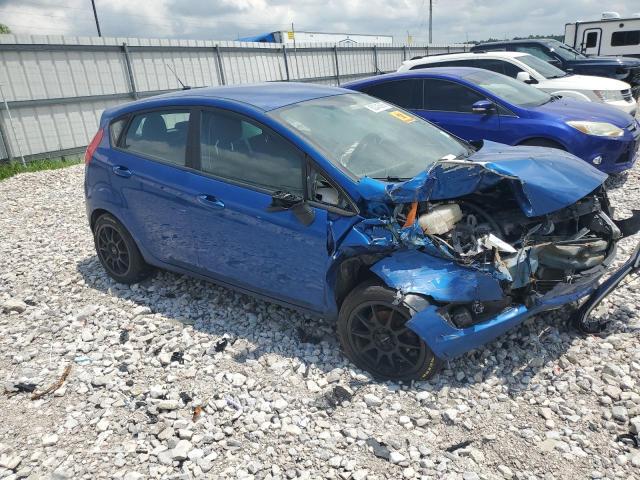 3FADP4EJ6KM132904 - 2019 FORD FIESTA SE BLUE photo 4